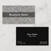 Diamant-Platten-Hintergrund Visitenkarte (Vorne/Hinten)