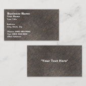 Diamant-Platten-Hintergrund Visitenkarte (Vorne/Hinten)