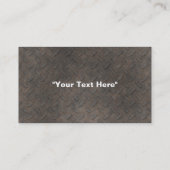 Diamant-Platten-Hintergrund Visitenkarte (Rückseite)