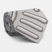 Diamant-Platten-Imitat-Muster Krawatte (Gerollt)