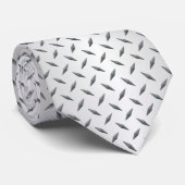 Diamant-Platten-Krawatte Krawatte (Gerollt)