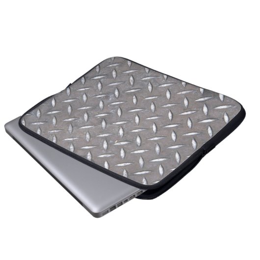 "Diamant-Platten-" Laptop-Hülse Laptopschutzhülle (Vorne Knopf)