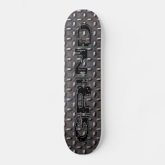 Diamant-Platten-Skateboard Skateboard (Vorderseite)
