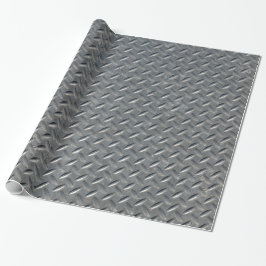 Diamant-Platten-Stahl Geschenkpapier