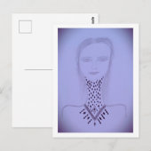 Diamant Postkarte (Vorne/Hinten)