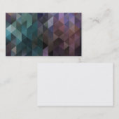 Diamant-Prisma-Visitenkarte Visitenkarte (Vorne/Hinten)