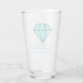 Diamant Quality Drinking Cup Glas (Rückseite)
