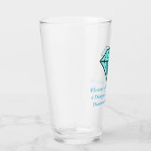 Diamant Quality Drinking Cup Glas (Rechts)