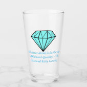 Diamant Quality Drinking Cup Glas (Vorderseite)