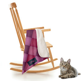 Diamant Quilt - Pinks und Purples - fügen Sie Init Sherpadecke