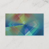 Diamant Ray of Light Business Card Visitenkarte (Rückseite)