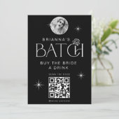 Diamant Ring Bachelorette Kaufen Sie die Braut ein Einladung (Stehend Vorderseite)