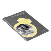 Diamant-Ring-kundenspezifischer Notizblock (Rechte Seite)