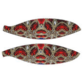 Diamant-Rubin Rot-Kristall Basketball (Panele)