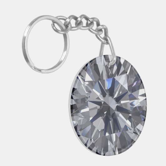 Diamant Schlüsselanhänger (Vorderseite links)