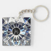 Diamant Schlüsselanhänger (Rückseite)