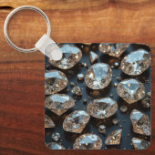 Diamant-Schlüsselanhänger sehen wie ein echter Dia Schlüsselanhänger (Vorderseite)