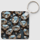 Diamant-Schlüsselanhänger sehen wie ein echter Dia Schlüsselanhänger (Rückseite)