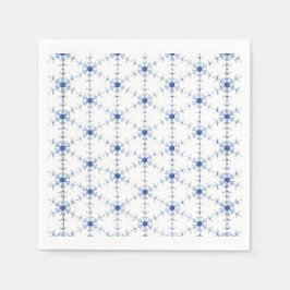 Diamant-Schneeflockenmuster Serviette