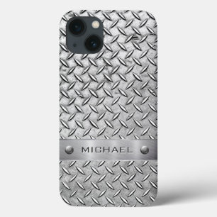 Diamant-Schnitt-Muster Metallplatten Case-Mate iPhone Hülle