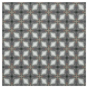 Diamant-Silber-Fliesenmuster Polsterstoff Stoff