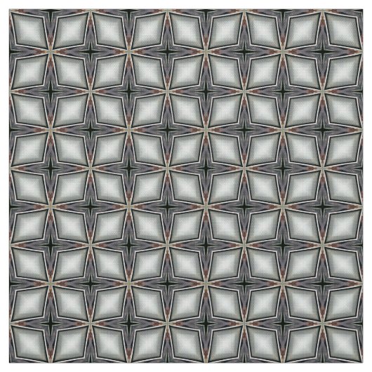 Diamant silberfarbenes Fliesenmuster Upholstergewe Stoff (Muster)