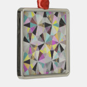 Diamant Silbernes Ornament (Rechts)