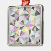 Diamant Silbernes Ornament (Links)