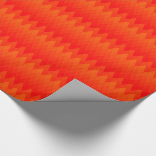 Diamant-Sonnenuntergang Geschenkpapier (Ecke)