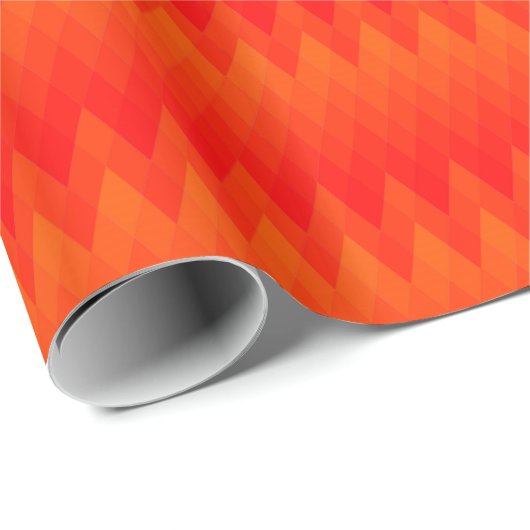 Diamant-Sonnenuntergang Geschenkpapier (Rolleneckpunkt)