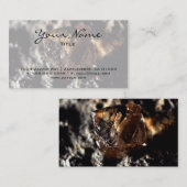 Diamant, spottig visitenkarte (Vorne/Hinten)