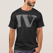 Diamant-Stahlplatte T-Shirt (Vorderseite)