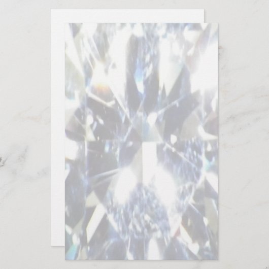 Diamant stationär briefpapier (Vorne/Hinten)
