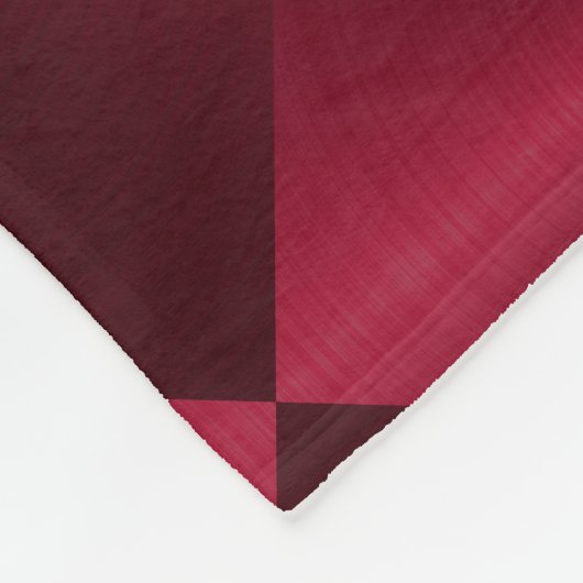 Diamant-Tile-Muster Fleecedecke (Ecke)