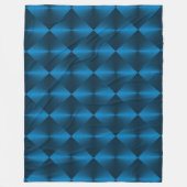 Diamant-Tile-Muster Fleecedecke (Vorderseite)