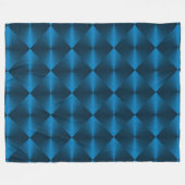 Diamant-Tile-Muster Fleecedecke (Vorderseite (Horizontal))