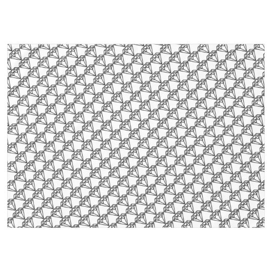 Diamant Tischdecke (Vorderseite (Horizontal))
