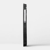 Diamant-Tropfen auf Leder Case-Mate iPhone Hülle (Rückseite / Links)