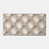 Diamant-Tuftierdesign, Platinum Schreibtischunterlage (Vorderseite)