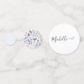 Diamant und Perle Konfetti (Vorderseiten)