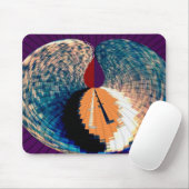 Diamant-und Pyramide-Blumenblatt-Muster V6 Mousepad (Mit Mouse)