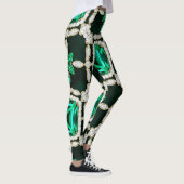 Diamant- und Smaragd-Leggings 2 Leggings (Rechts)