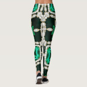 Diamant- und Smaragd-Leggings 2 Leggings (Rückseite)