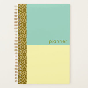 Diamant- und Tortoise-Muster Planer