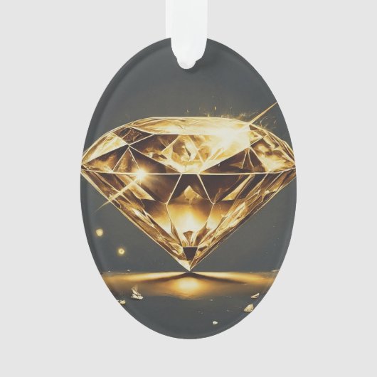 Diamant und Wave Ornament (Vorderseite)