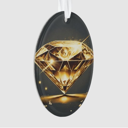 Diamant und Wave Ornament (Vorderseite)