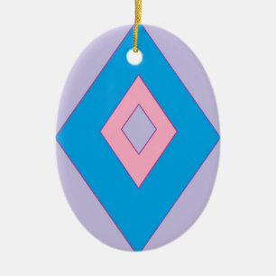Diamant-Verzierung Keramik Ornament
