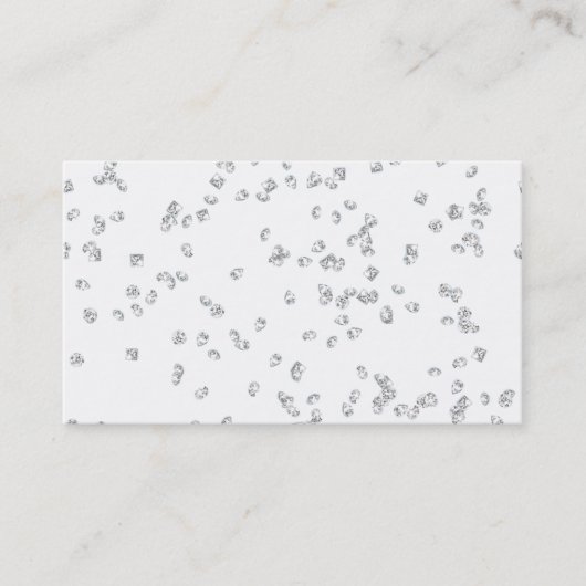 Diamant-Visitenkarten Visitenkarte (Vorderseite)