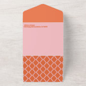 Diamant Wedding All in One Wedding Einladung (Außenbereich)