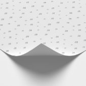 Diamant Weihnachtsmuster Wrapping Paper Geschenkpapier (Ecke)